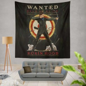 Robin Hood 2018 Movie Taron Egerton Wall Hanging Tapestry