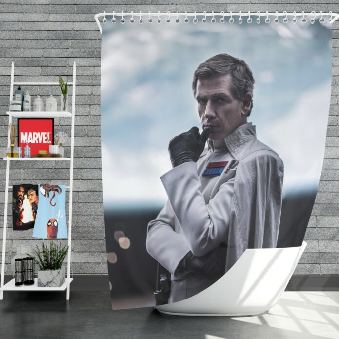 Rogue One A Star Wars Story Movie Ben Mendelsohn Orson Krennic Shower Curtain