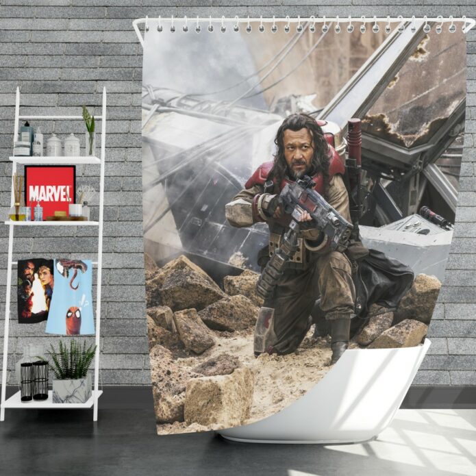 Rogue One A Star Wars Story Movie Jiang Wen Rogue One: A Star Wars Story Star Wars Shower Curtain