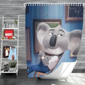 Sing Movie Buster Moon Koala Shower Curtain