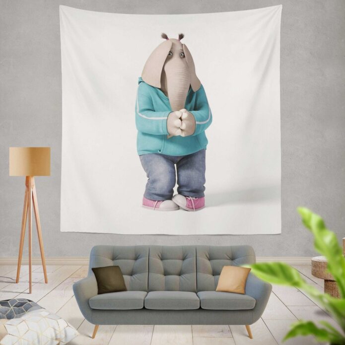 Sing Movie Meena Wall Hanging Tapestry