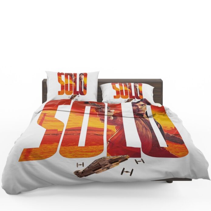 Solo A Star Wars Story Movie Alden Ehrenreich Han Solo Star Wars Bedding Set 1