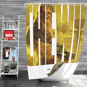 Solo A Star Wars Story Movie Chewbacca Star Wars Shower Curtain