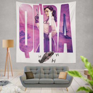 Solo A Star Wars Story Movie Emilia Clarke Qira Star Wars Wall Hanging Tapestry