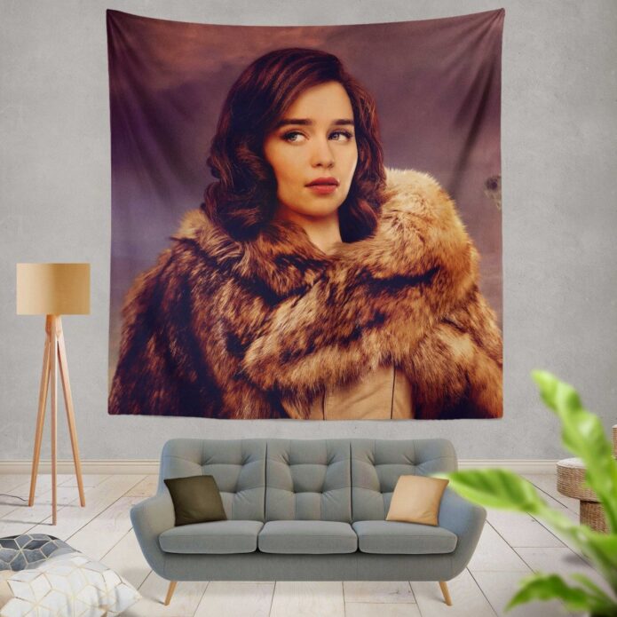 Solo A Star Wars Story Movie Emilia Clarke Qi'ra Wall Hanging Tapestry
