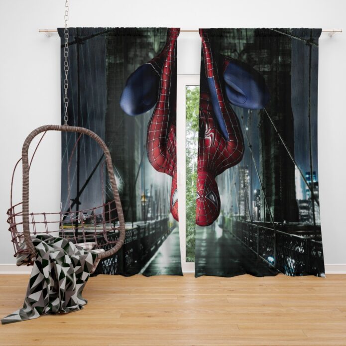 Spider-Man 3 Movie Spider Sense Window Curtain