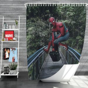 Spider-Man Homecoming Movie Shower Curtain