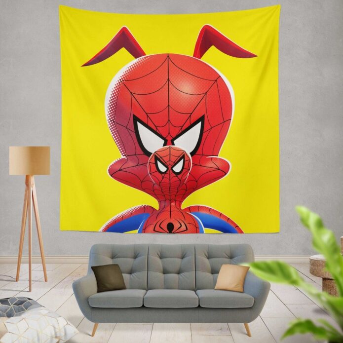 Spider-Man Into The Spider-Verse Movie Kids Wall Hanging Tapestry