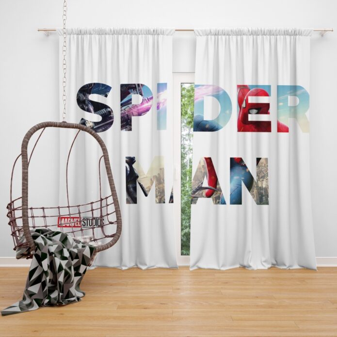 Spider-Man Movie Window Curtain