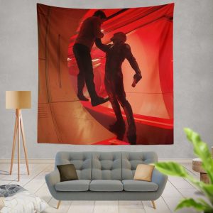 Star Trek Beyond Movie Chris Pine Idris Elba Wall Hanging Tapestry