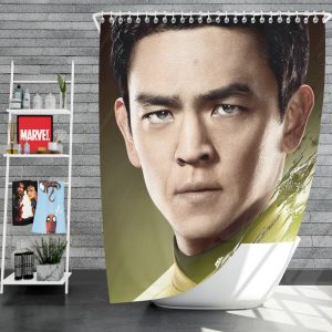 Star Trek Beyond Movie Hikaru Sulu John Cho Star Trek Beyond Shower Curtain