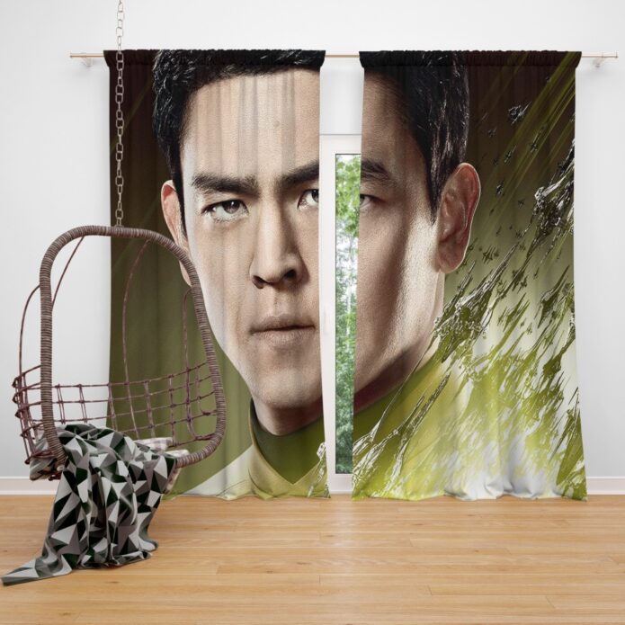 Star Trek Beyond Movie Hikaru Sulu John Cho Star Trek Beyond Window Curtain