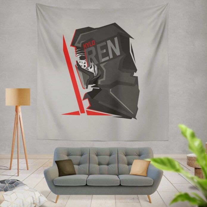 Star Wars Movie Kylo Ren Wall Hanging Tapestry