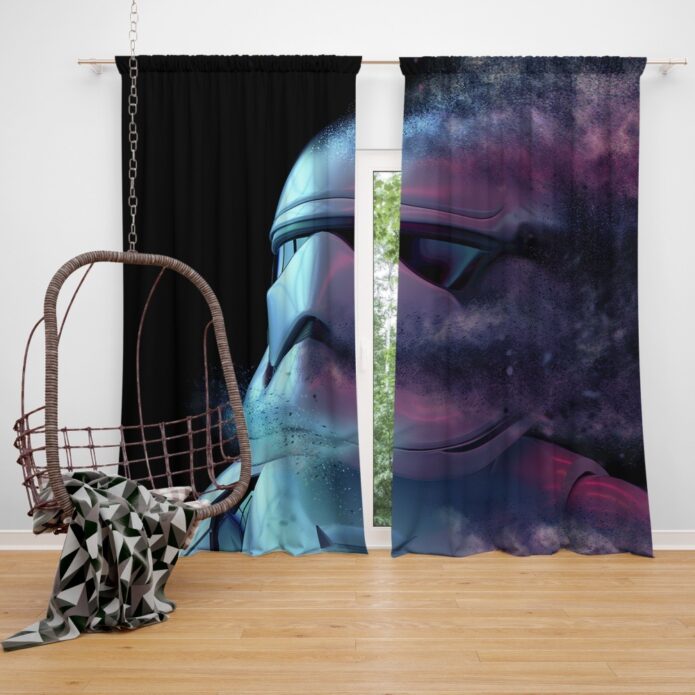 Star Wars Movie Stormtrooper Window Curtain