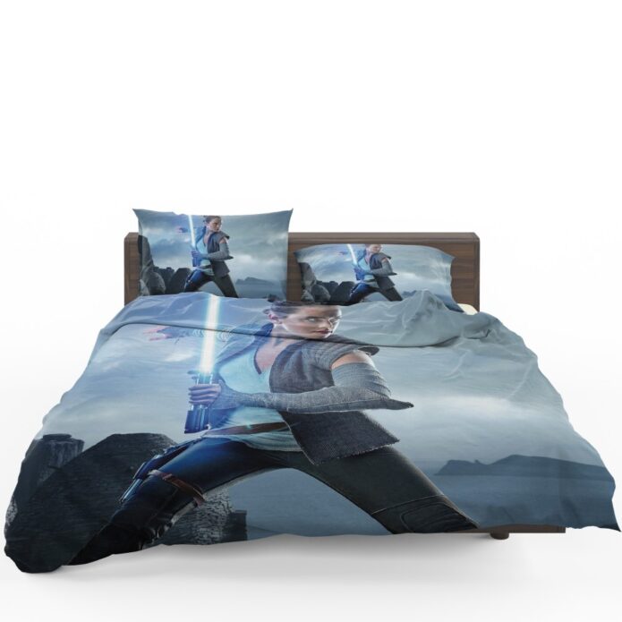 Star Wars The Last Jedi Movie Daisy Ridley Jedi Rey Star Wars Bedding Set 1