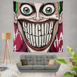 Suicide Squad Movie DC Comics Joker Wall Hanging Tapestry