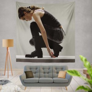 Summer Glau in Terminator The Sarah Connor Chronicles TV Show Wall Hanging Tapestry