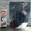 Superman in Batman v Superman Dawn of Justice Movie Shower Curtain