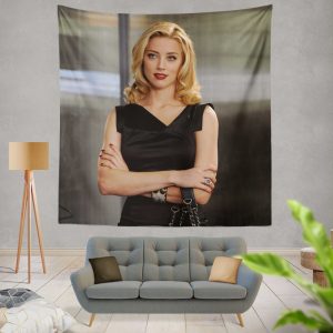 Syrup Movie Amber Heard Blonde Wall Hanging Tapestry
