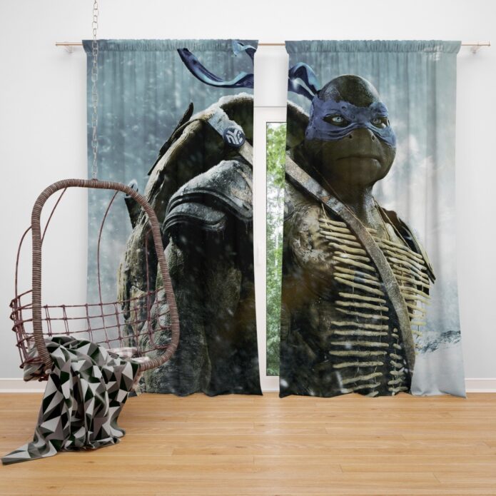 Teenage Mutant Ninja Turtles Movie Window Curtain