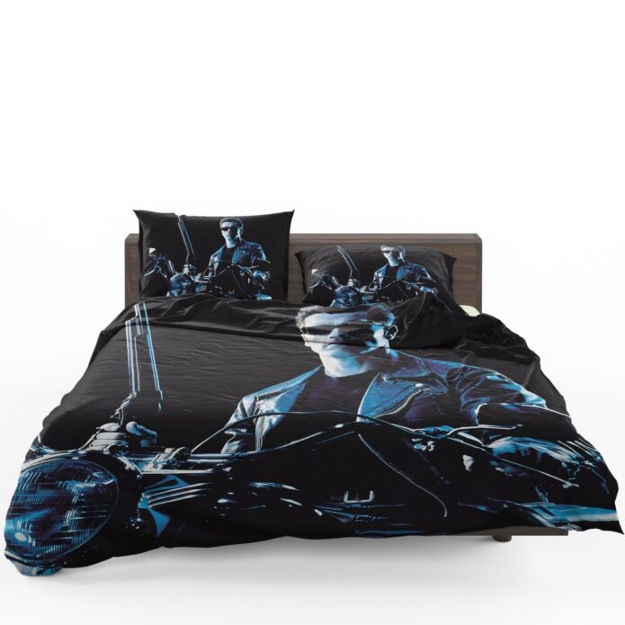 Terminator 2 Judgment Day Movie Arnold Schwarzenegger Bedding Set 1