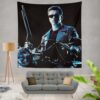 Terminator 2 Judgment Day Movie Arnold Schwarzenegger Wall Hanging Tapestry