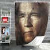 Terminator Genisys Movie Terminator Arnold Schwarzenegger Shower Curtain