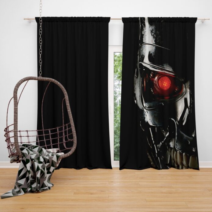 Terminator Movie Genisys Window Curtain