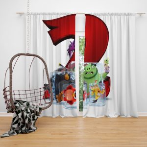 The Angry Birds Movie 2 Movie Window Curtain