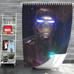 The Avengers Movie Iron Man Shower Curtain