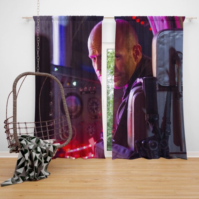 The Expendables 3 Movie Lee Christmas Jason Statham Window Curtain