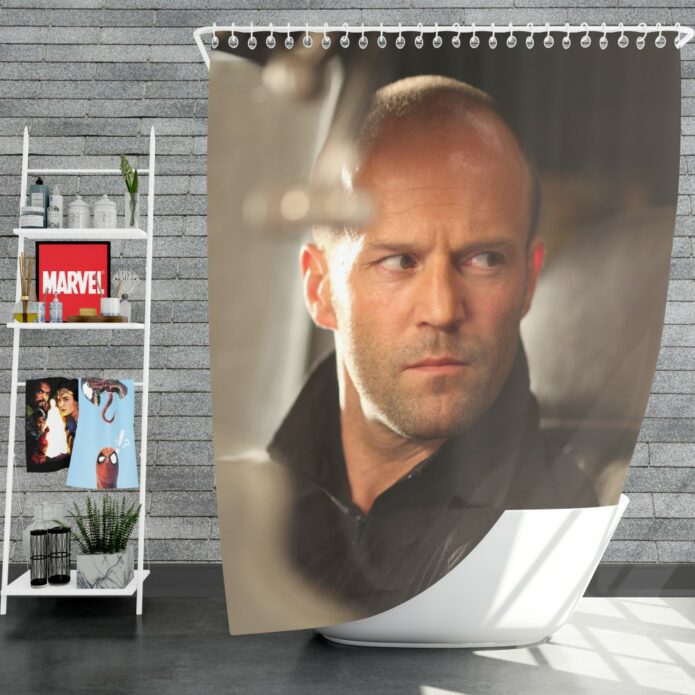 The Expendables Movie Jason Statham Lee Christmas Shower Curtain