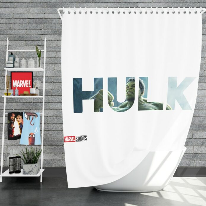 The Incredible Hulk Movie Shower Curtain