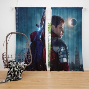 The Kid Who Would Be King Movie Window Curtain
