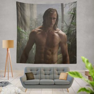 The Legend of Tarzan Movie Alexander Skarsgård Tarzan The Legend of Tarzan Wall Hanging Tapestry