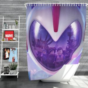 The Lego Movie 2 The Second Part Movie Shower Curtain