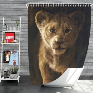 The Lion King 2019 Movie Simba Shower Curtain