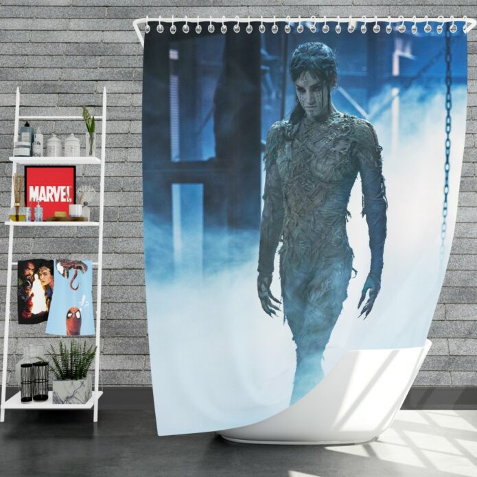 The Mummy 2017 Movie Sofia Boutella Shower Curtain