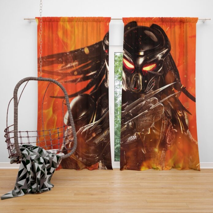 The Predator Movie Window Curtain