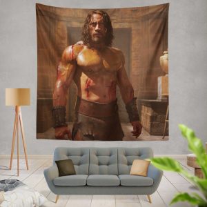 The Rock in Hercules Movie 2014 Wall Hanging Tapestry
