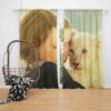 The Zookeeper's Wife Movie Jessica Chastain Window Curtain