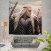 Thranduil Elvenking in The Hobbit Battle of the Five Armies Movie Wall Hanging Tapestry