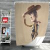 Toy Story 4 Movie Woody Shower Curtain