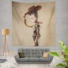 Toy Story 4 Movie Woody Wall Hanging Tapestry