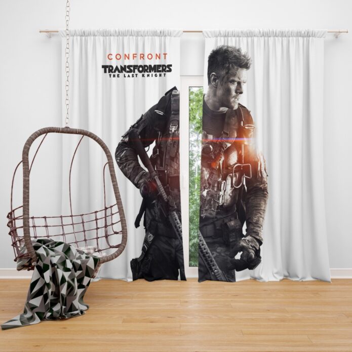 Transformers The Last Knight Movie Josh Duhamel Window Curtain