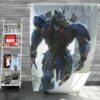 Transformers The Last Knight Movie Optimus Prime Shower Curtain