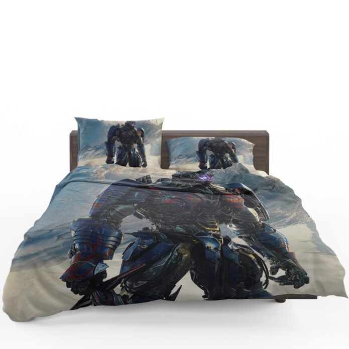 Transformers The Last Knight Sci-fi Thriller Movie Optimus Prime Bedding Set 1