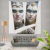 Valerian and the City of a Thousand Planets Movie Cara Delevingne Sergeant Laureline Wall Hanging Tapestry