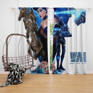 Valerian and the City of a Thousand Planets Movie Rihanna Window Curtain