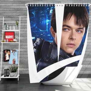 Valerian and the City of a Thousand Planets Movie Valerian Dane Dehaan Shower Curtain